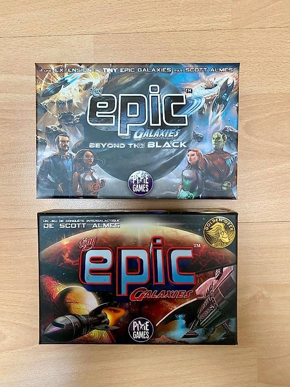Giochi: Vends jeu Tiny Epic Galaxy avec Beyond The Black – Usato da St-Blaise venduto da PierreAndreS