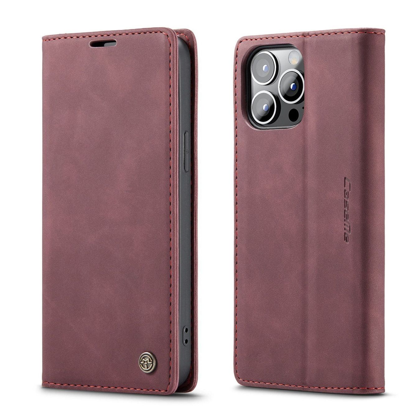 Cover & Protezioni schermo: iPhone 13 pro Max - étui à rabat support rouge – Nuovo e nell'imballaggio originale da Morges venduto da DigiAC 1
