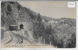 Chemin de Fer M.C. - Tunnel de Ravennez et Finhaut