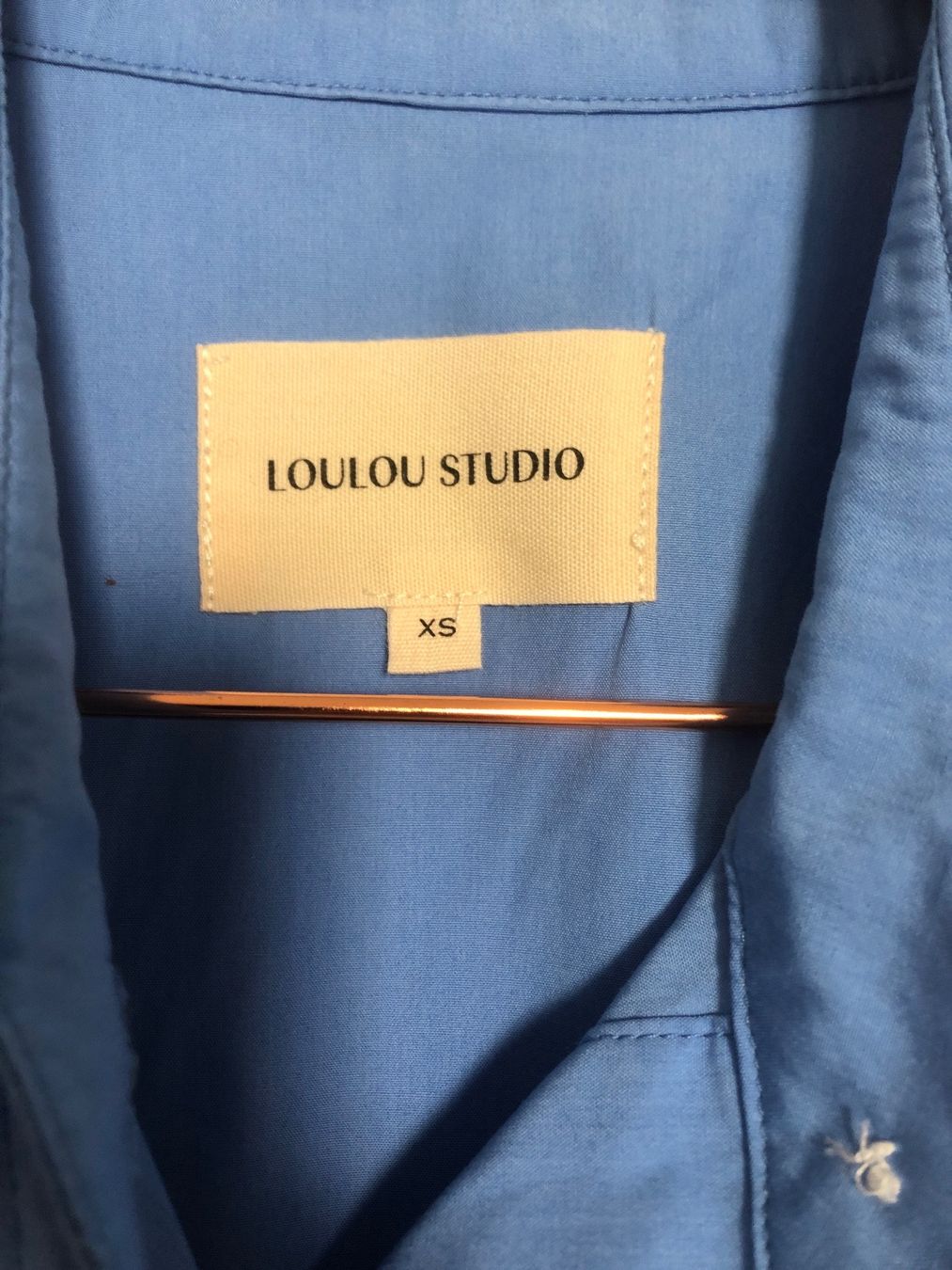 Kleider: Hemdkleid Loulou Studio blau XS – Neu (gemäss Beschreibung) aus Zürich von Nhpp 2