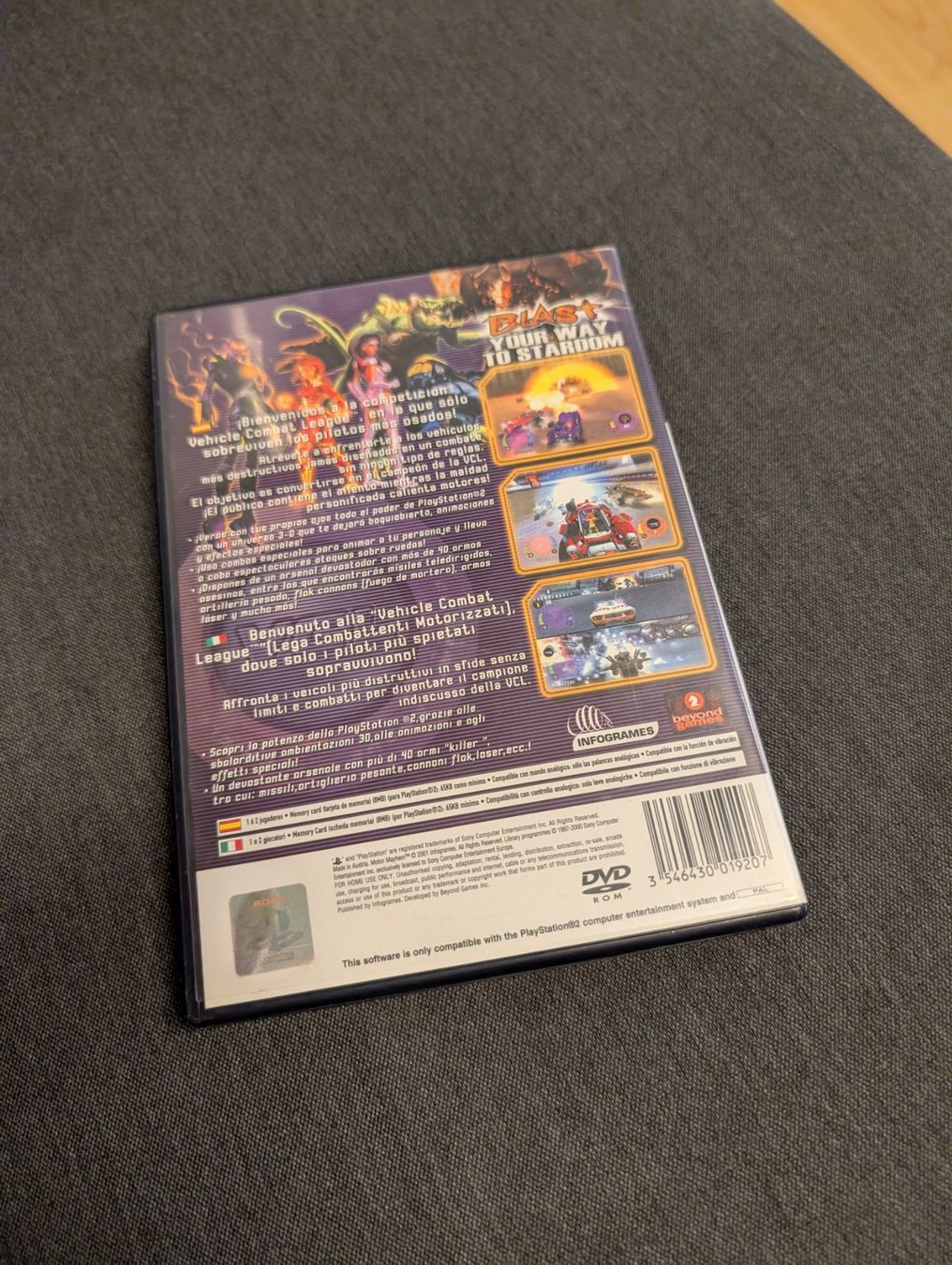 Jeux: Motor mayhem Sony playstation 2 – D'occasion à Giubiasco par Ticinerd 1