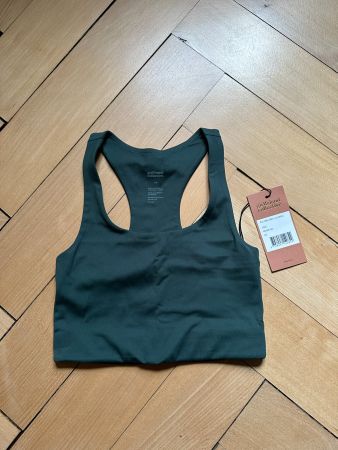 GIRLFRIEND COLLECTIVE - Sport-BH petrolgrün XS (neu)