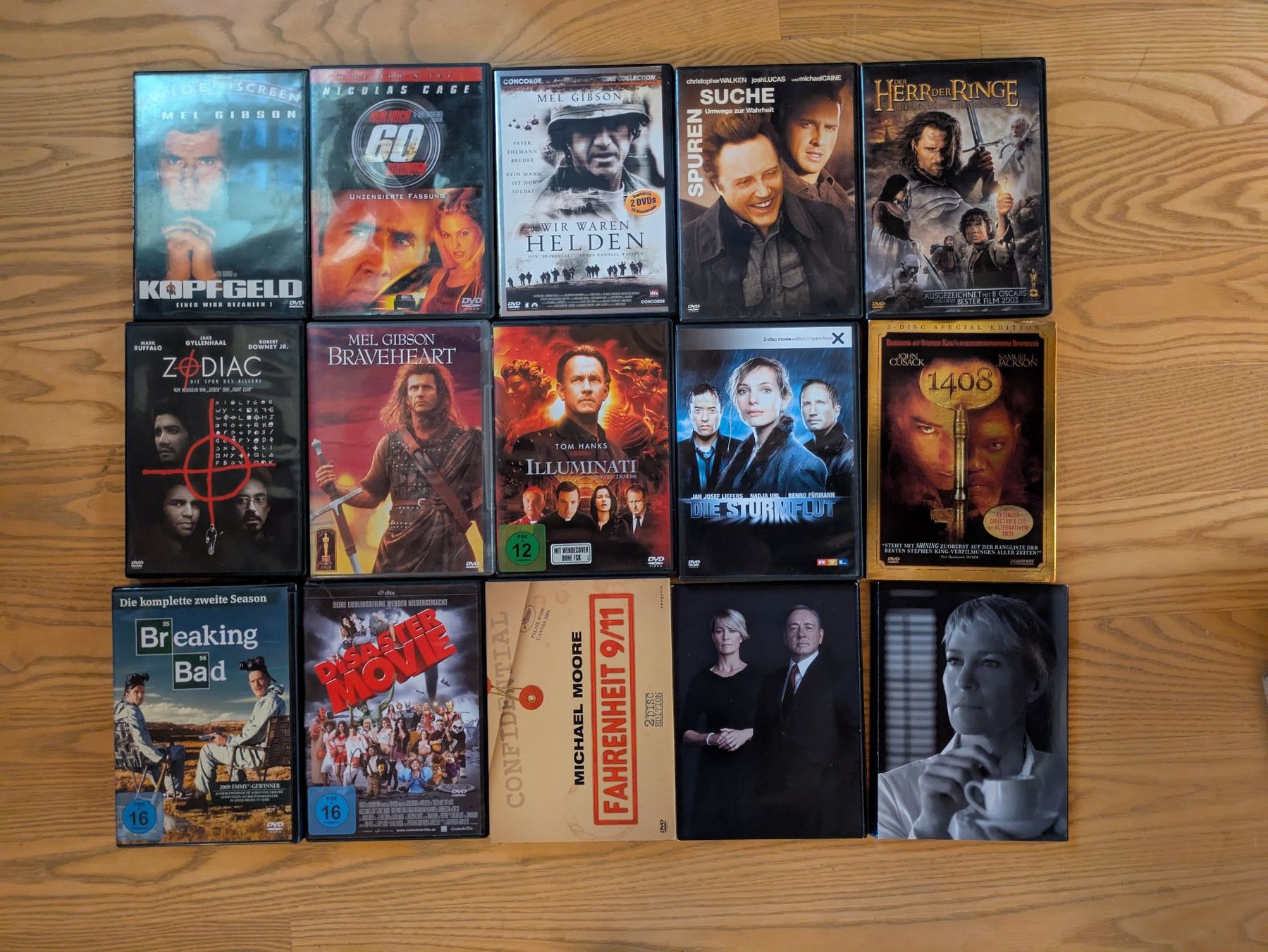 Tous les DVDs: Konvolut mit ca. 90 DVD's ab CHF 1.- – D'occasion à Männedorf par Pacer19 3