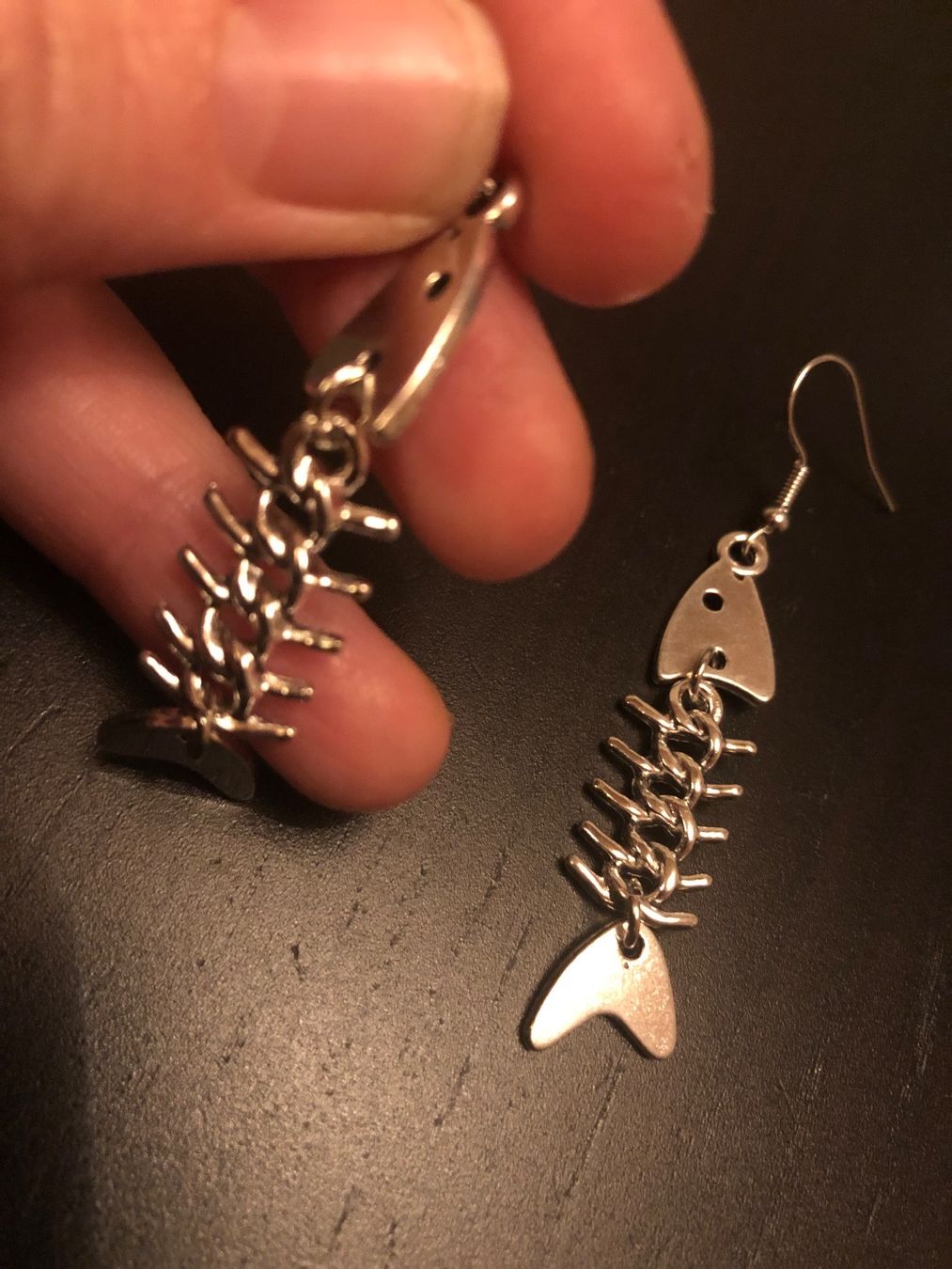 Ohrringe & -stecker: Ohrringe Fisch – Neu (gemäss Beschreibung) aus Gams von Mariawicca 1