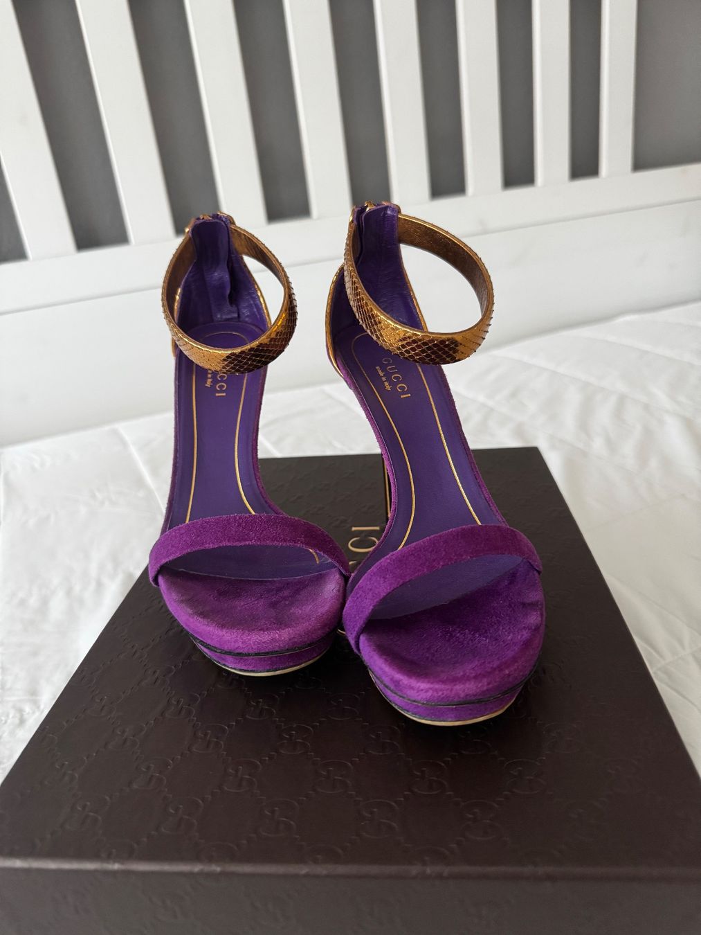 Gucci Scarpe da uomo: Gucci Kelis ankle-strap sandals | Size 35,5 – Usato da Binningen venduto da manap 6