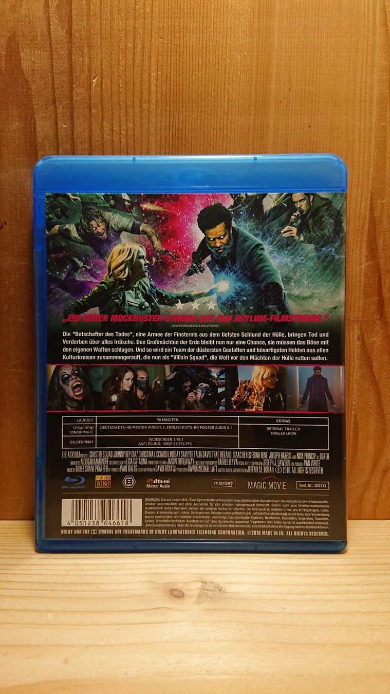 Tutti i DVDs: VILLAIN SQUAD Armee der Schurken Blu-Ray – Usato da Wilderswil venduto da Exebub 1