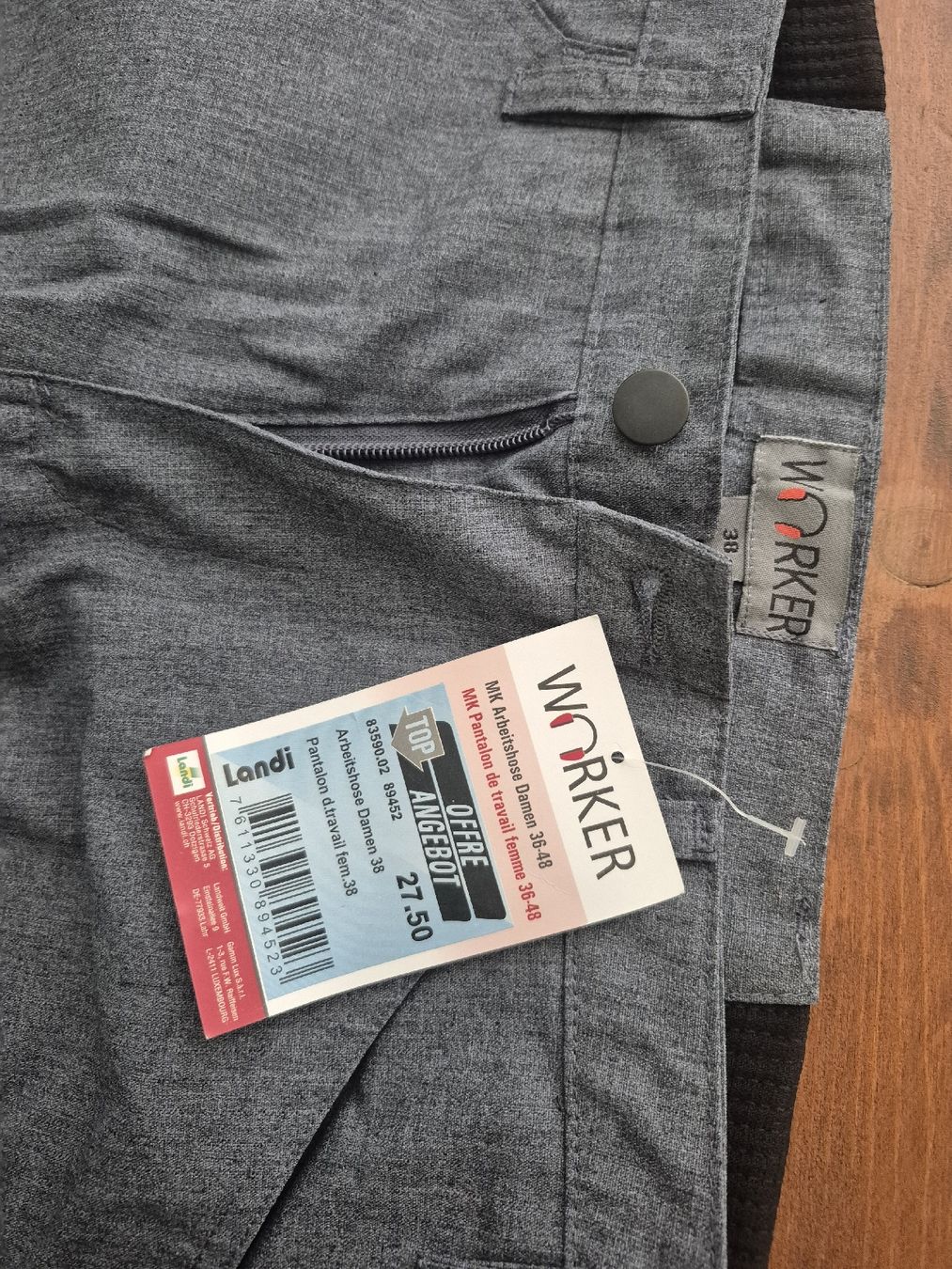 Pantaloni: Neue Arbeitshose Damen Worker Gr 38  – Nuovo e nell'imballaggio originale da Schmitten FR venduto da Sam2525 2
