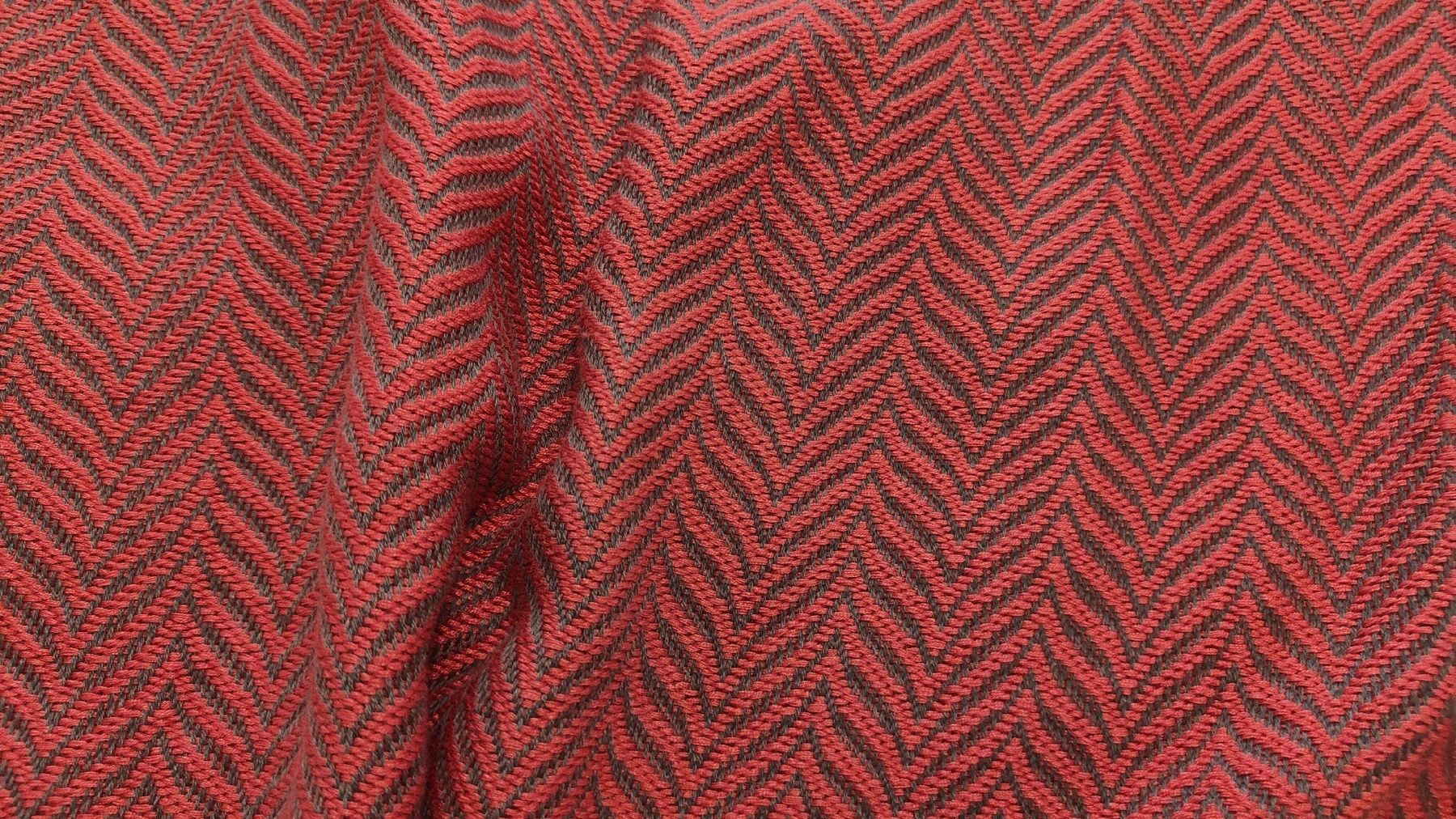 Foulard & Sciarpe: Schal mit Zickzackmuster, Rosa/Grau – Usato da Hinwil venduto da her_2t5p 2