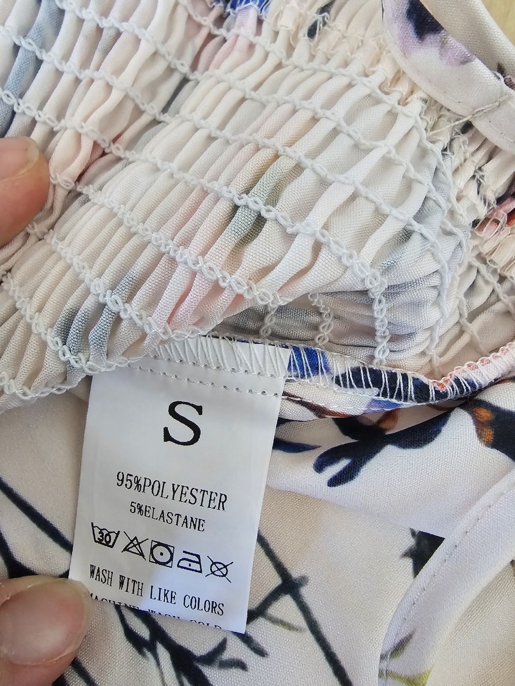 Jumpsuits: Blumen Jumpsuit S – Neu (gemäss Beschreibung) aus Büttikon AG von PAM120319 4