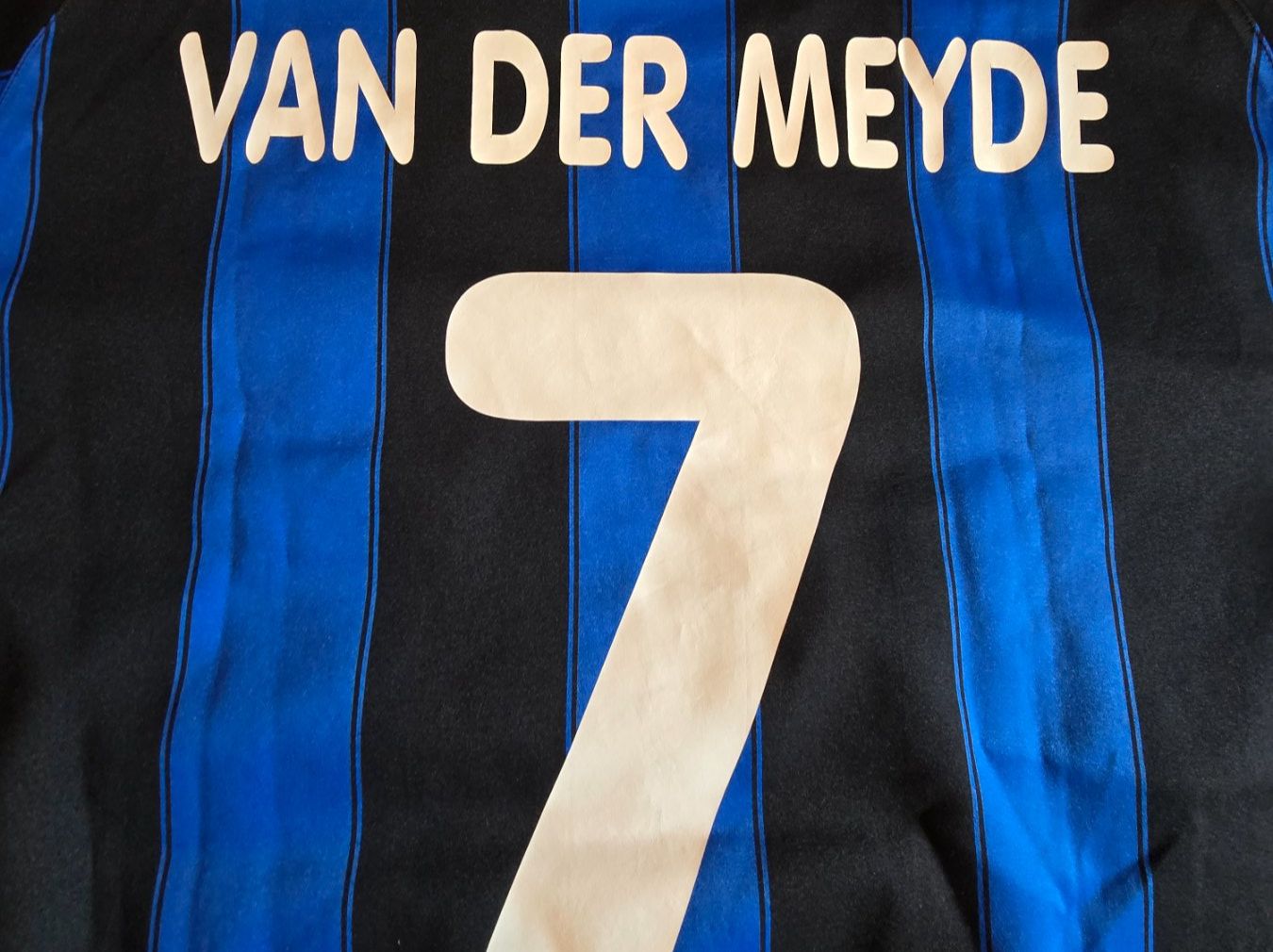 Nike Leibchen & Hosen: Inter Mailand | Van der Meyde | 2003/04 | Heimtrikot | gut – Gebraucht aus Zollbrück von MiKron 4