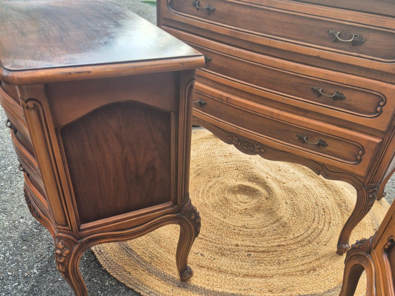 Comodini: 2 tables de nuit et 1 commode ancien – Usato da Fully venduto da tameab 6