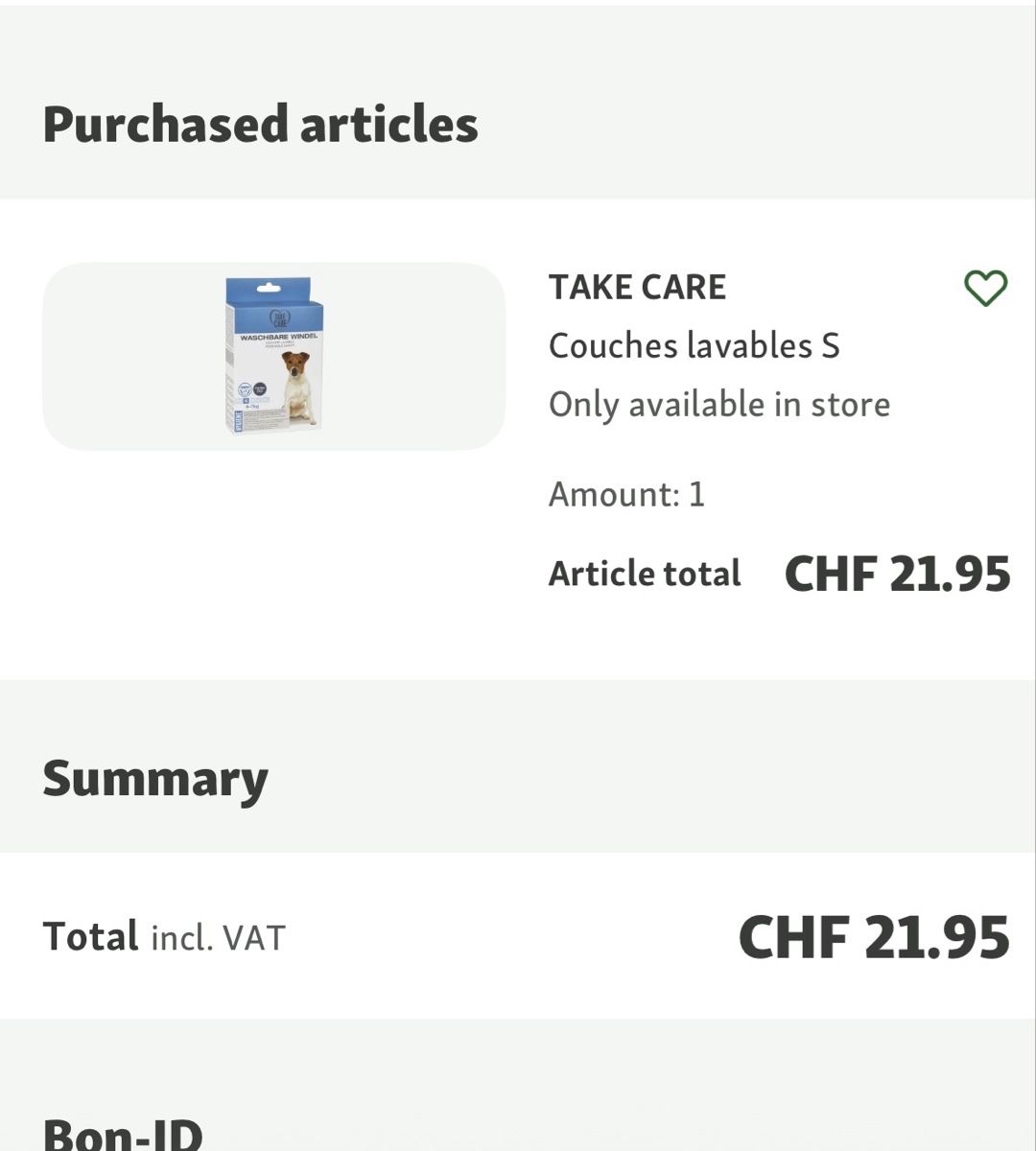 Bacs à couches & couches: Washable dog diaper  – Neuf avec emballage d'origine à Conches par nee_f2v7 3