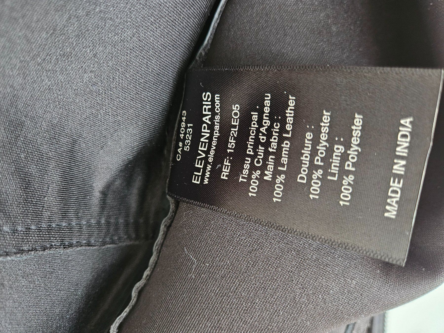 Jupes: 100% Leder Minirock (Gr 36) NEU – Neuf (Voir description) à Zürich par Aleick 5