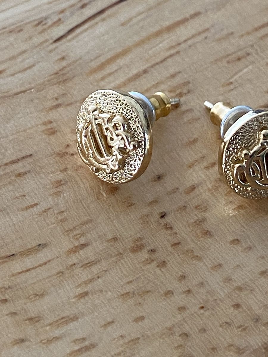Dior Orecchini pendenti & Orecchini a lobo: Dior Ohrstecker gold – Usato da Horw venduto da bijou1986 1