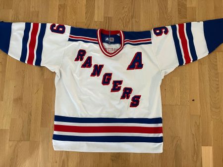 Vintage Starter Wayne Gretzky #99 New York Rangers NHL