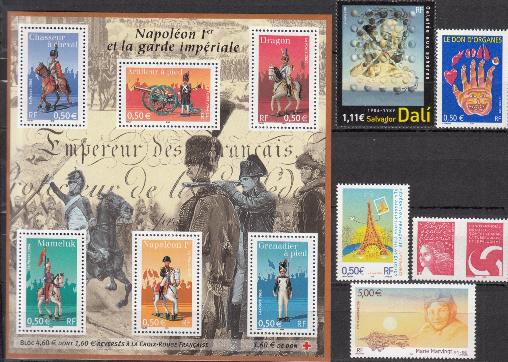 Alle Briefmarken: Frankreich 2004 postfrisch – Gebraucht aus Bürglen TG von StampGraf 3