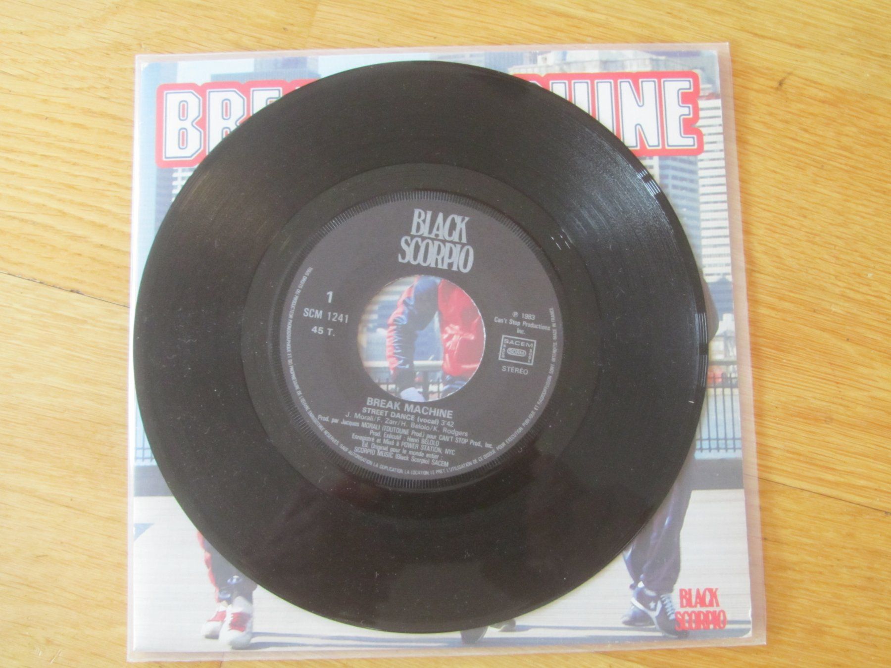 Dischi in vinile: Break Machine - Street Dance - Single Schallplatte Vinyl ... – Usato da Seengen venduto da mikelele 1