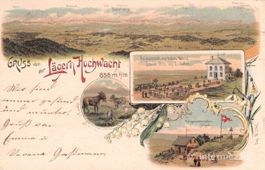 Lägern Hochwacht ZH // 1903 Restaurant zur hohen Wacht