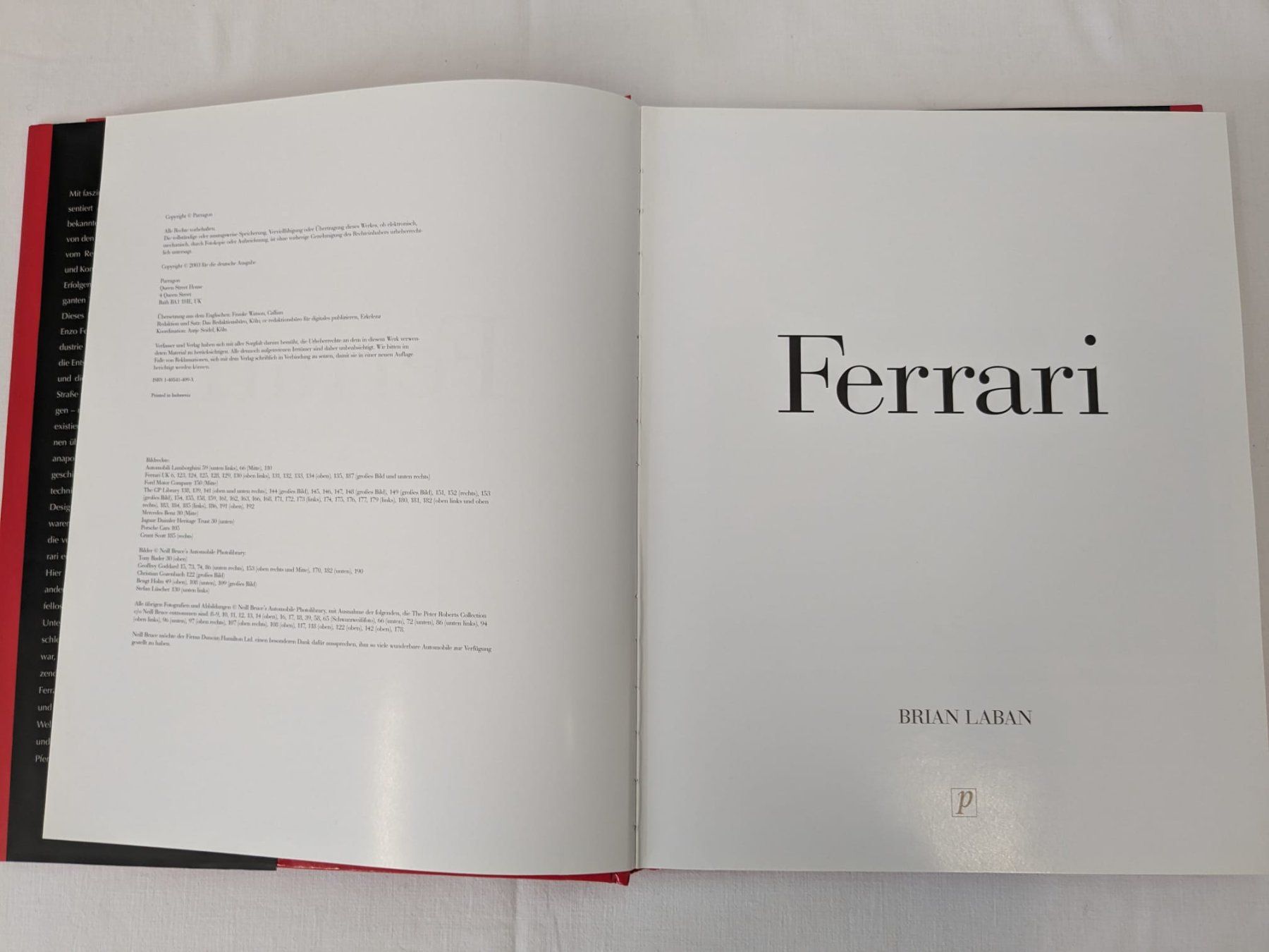 Libri: Ferrari Büchersammlung – Usato da Weinfelden venduto da blaukreuz_brocki_TG 5