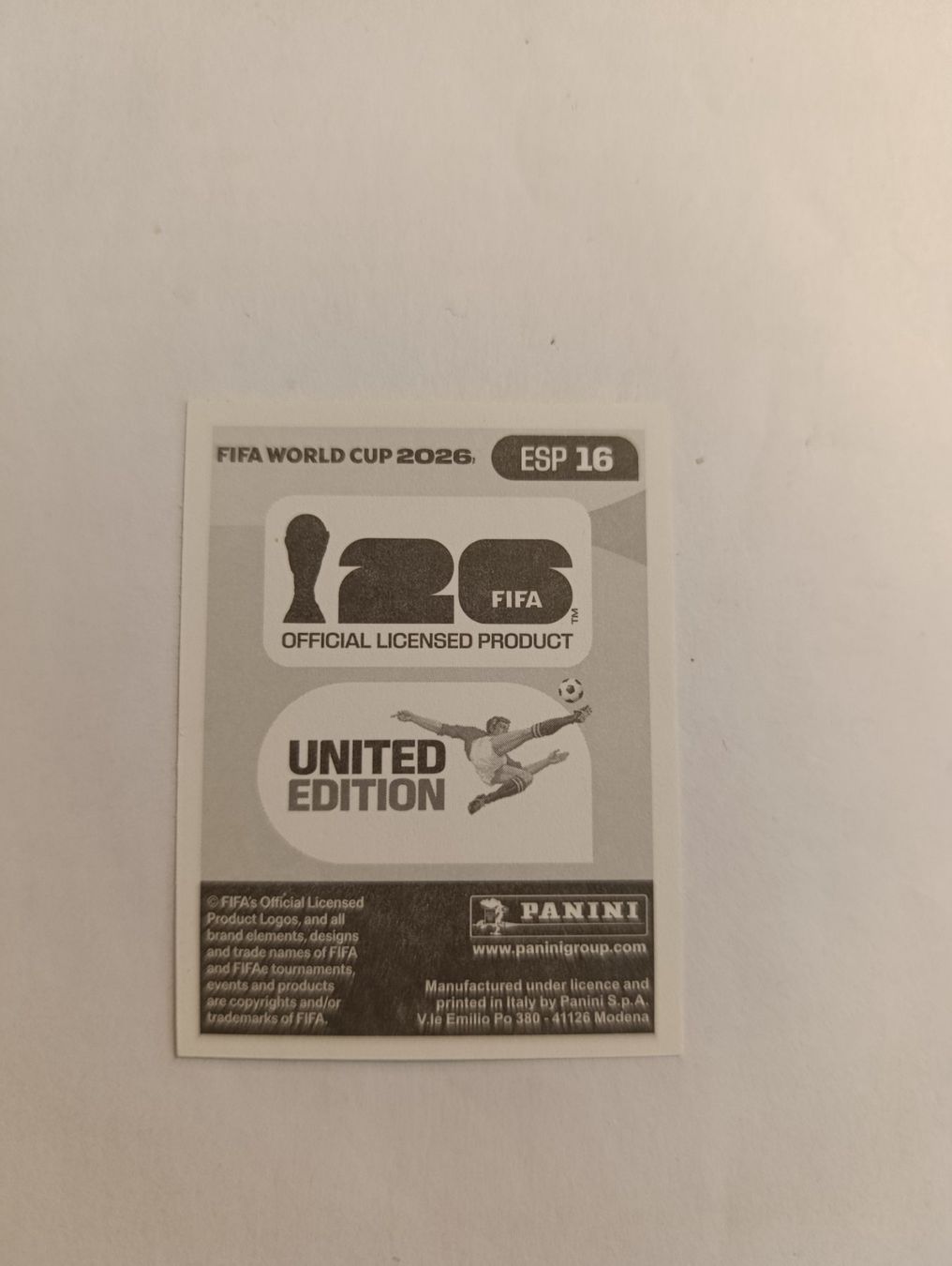 Panini Carte collezionabili: ESP 16, Panini WM Sticker – Nuovo (secondo la descrizione) da Kriens venduto da Annele97 1