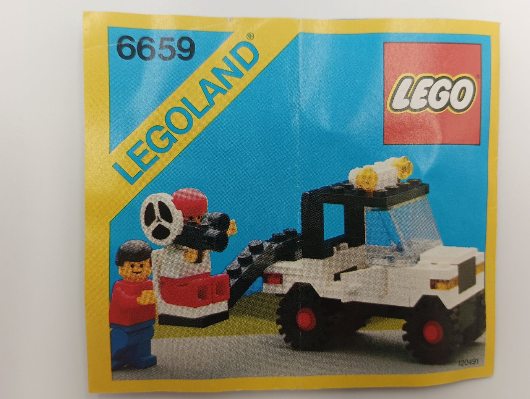 Lego Giocattoli: 6659 T.V. Camera Crew – Usato da Bremgarten AG venduto da redstar69 2