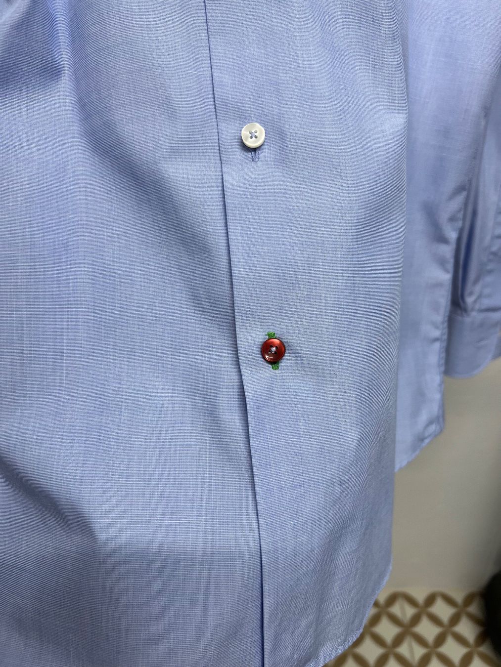 Tommy Hilfiger Camicie: Hemd hellblau von Tommy Hilfiger, Gr. 39 – Nuovo (secondo la descrizione) da Meilen venduto da Masupilamy 1