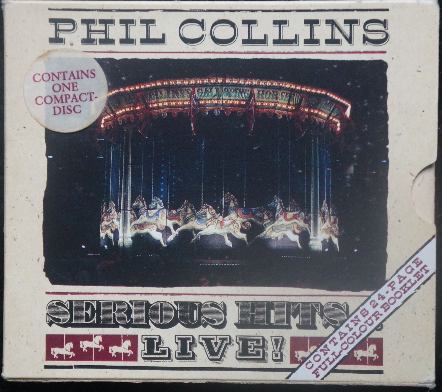 CD: Phil Collins - Serious Hits Live - CD – Usato da Schaffhausen venduto da spinelli02