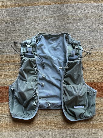 Washed Green Satisfy Running Trail Vest