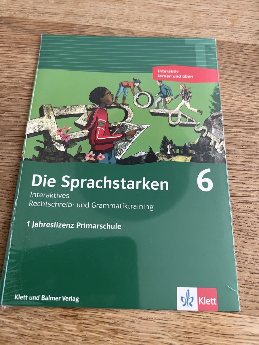 Libri: Die Sprachstarken 6: Interaktives Training, OVP! – Nuovo e nell'imballaggio originale da Horgen venduto da Goofy123