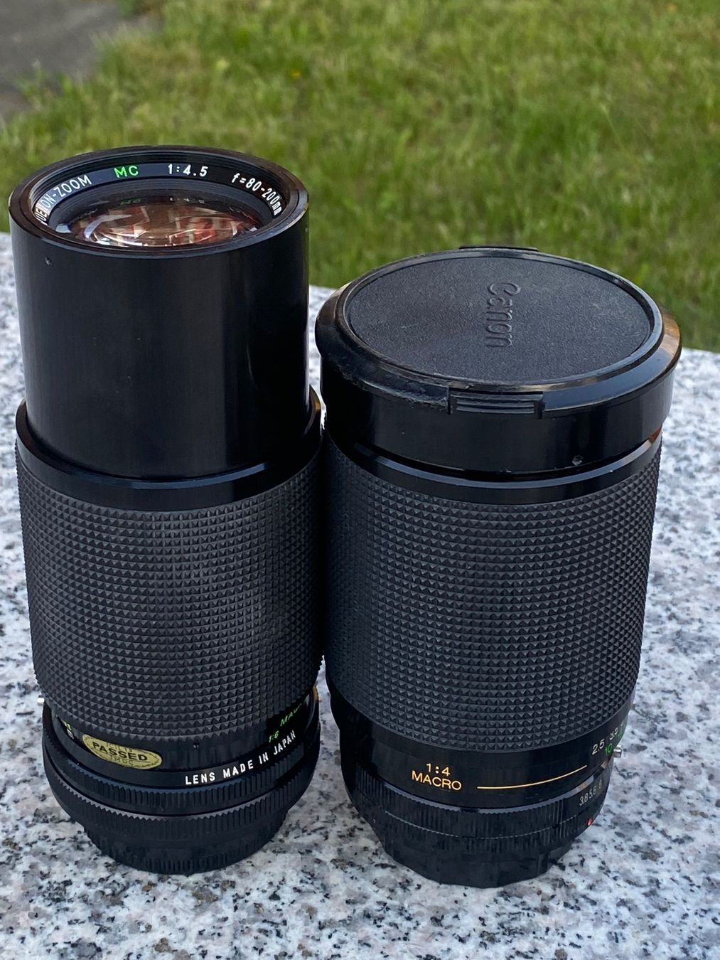 Canon Fotocamera: Canon A-1 avec 3x FD Objectives – Usato da Gisikon venduto da sombenin 5