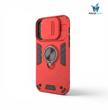iPhone 16 Pro Hülle Kunststoff Case Rot– Neu