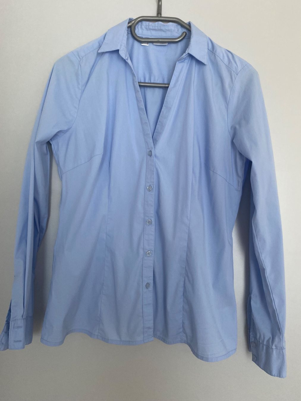 Camicette: Stretch Bluse Grösse 38 blau bonprix – Usato da Glattbrugg venduto da riseca