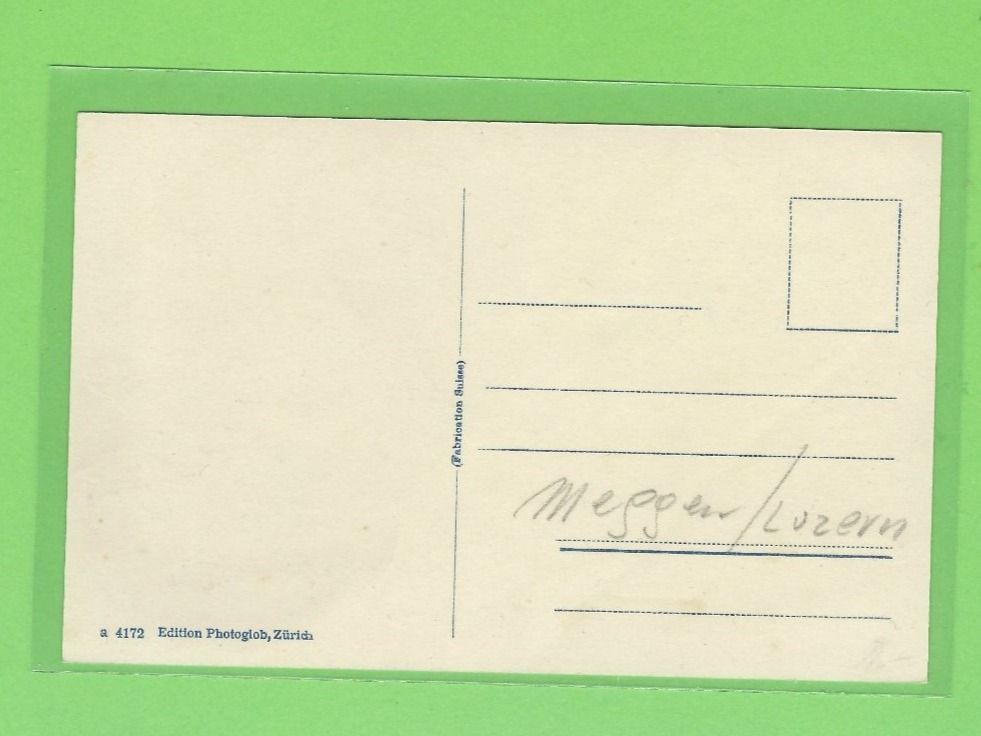 Cartoline postali: Meggenhorn mit Pilatus – Usato da Zürich venduto da t24_de 1