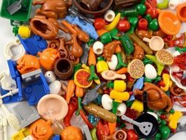 ESSWAREN UND ZUBEHÖR SET FÜR KLEMMBAUSTEIN MINIFIGUREN