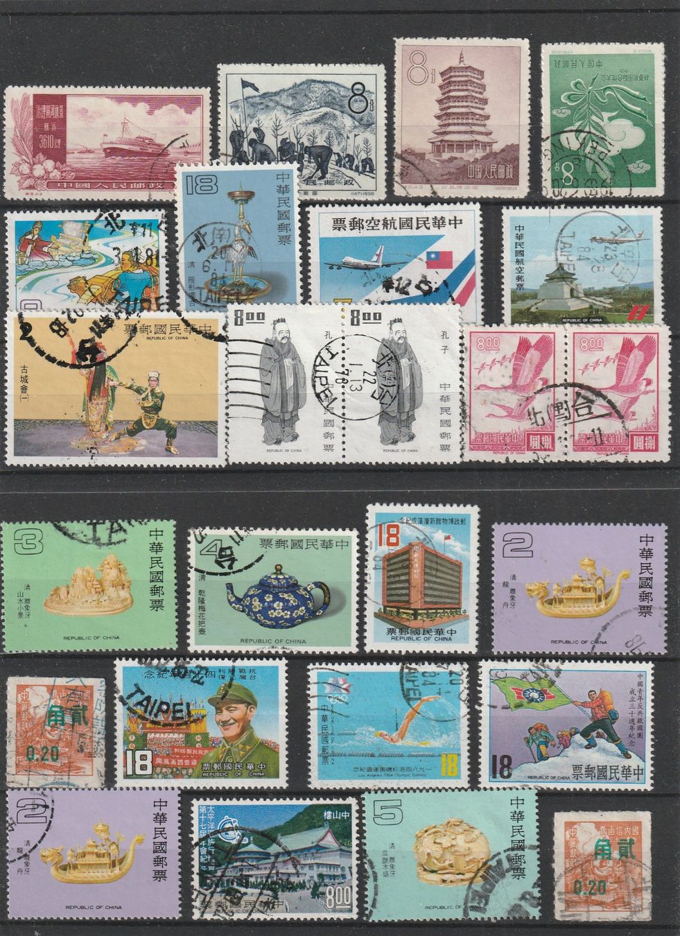 Tutti i francobolli: Lot Asien (49 Stück) – Usato da Rorschacherberg venduto da fratovi2