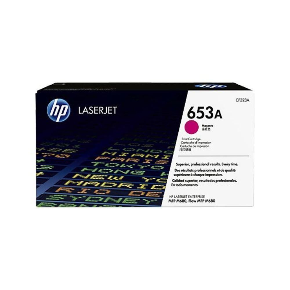 Hewlett Packard Cartucce per stampanti & toner: HP 653A (CF323A) Magenta – Nuovo e nell'imballaggio originale da Ecublens VD venduto da Netfinity