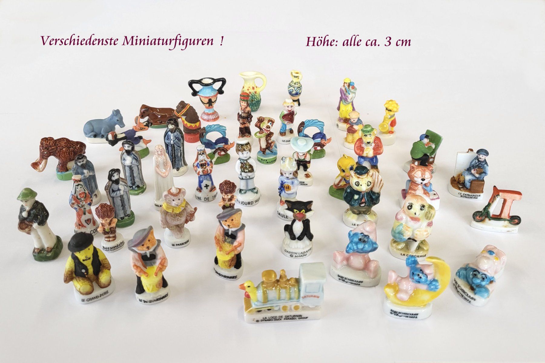 Statuette: Mini Figuren Set 46 Miniaturfiguren – Usato da Linden venduto da Mb2bb