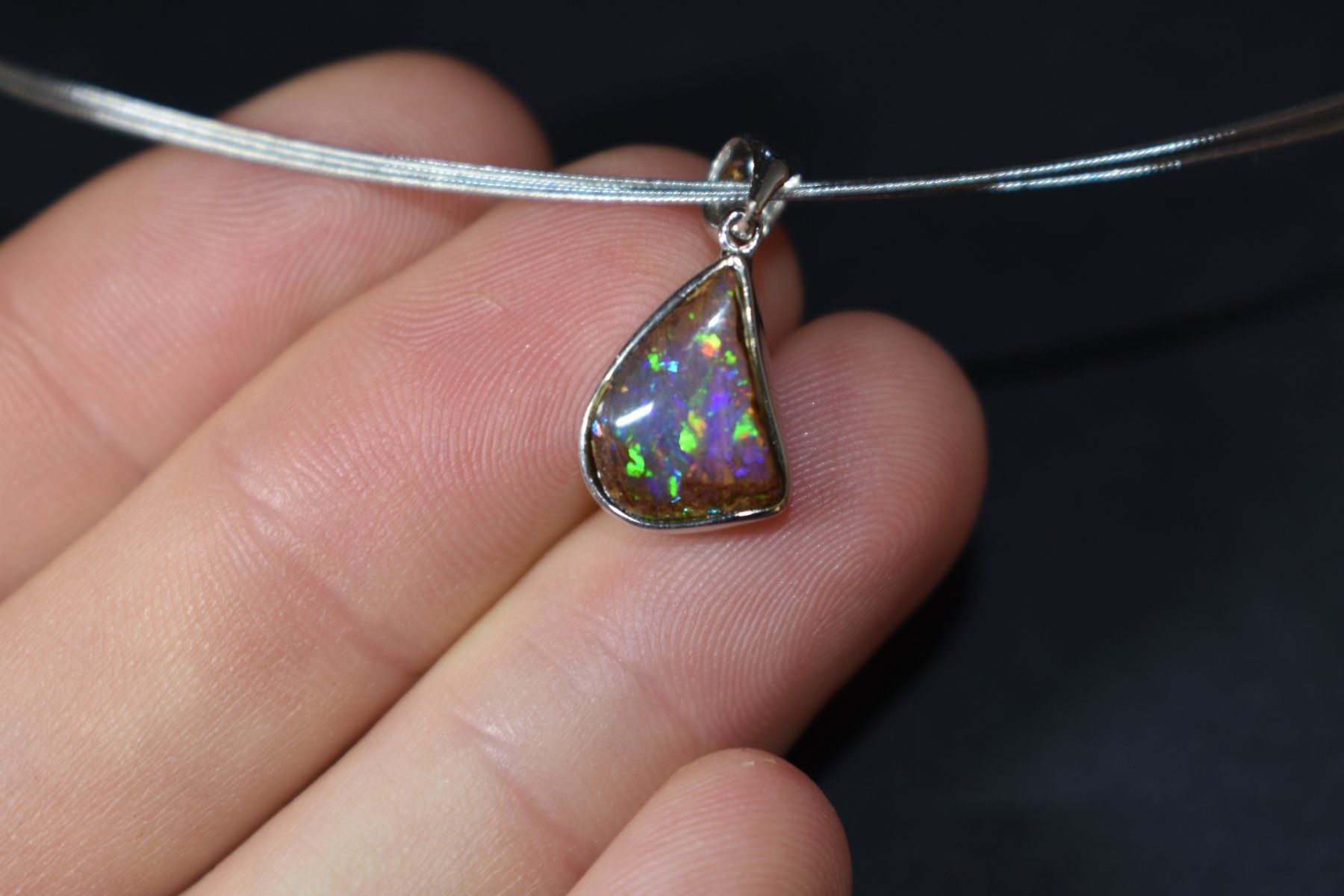 Pietre preziose: Opal mit Silber Fassung – Nuovo (secondo la descrizione) da Aarwangen venduto da kay_f7f5 1