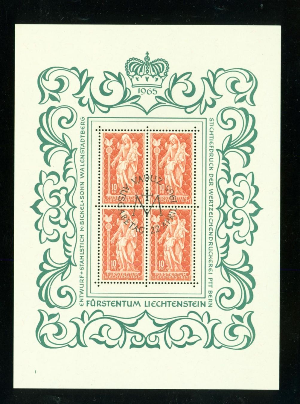 Alle Briefmarken: FL DIE DREI SUPER KLEINBOGEN (AX298) – Gebraucht aus Seuzach von Harri19 2