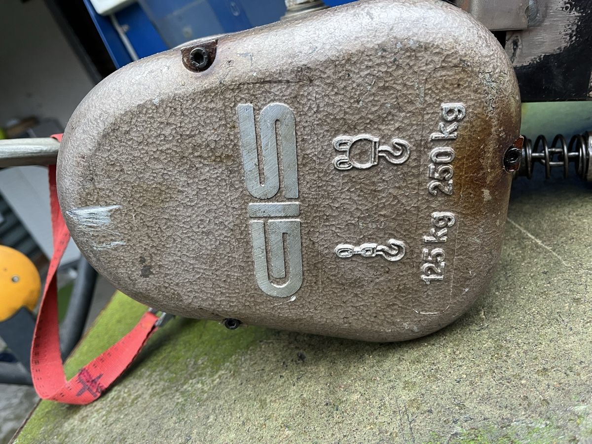 Gru: Industrie Kette Kran – Usato da Wichtrach venduto da schweissnman 4