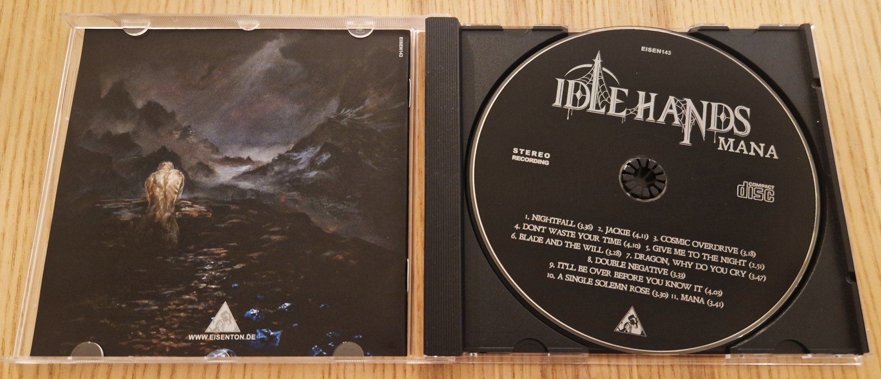 CD: Idle Hands – Mana (CD) – Usato da Luzern venduto da Belethors_GenGoods 1