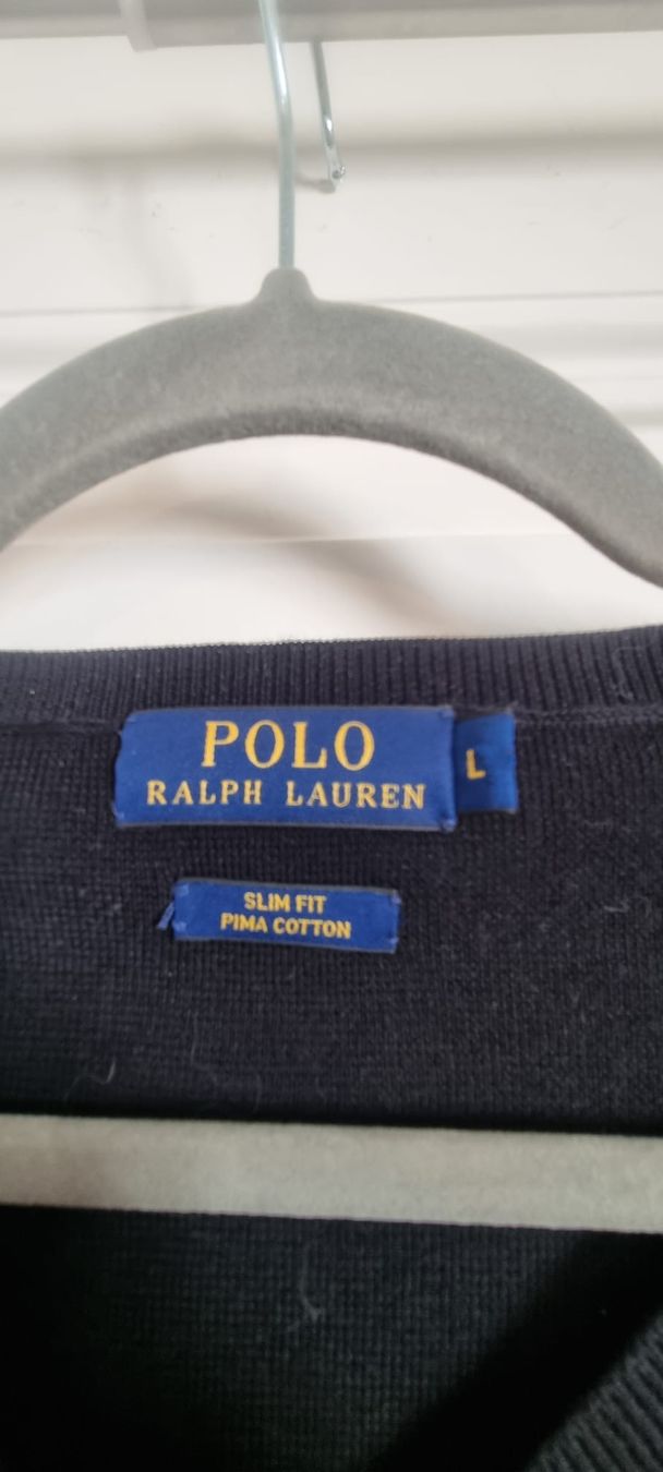 Polo Ralph Lauren Maglioni & Felpe: Pima Baumwolle Pullover Polo Ralph Lauren dunkelblau Gr L – Usato da Fribourg venduto da swi_b7rt 1