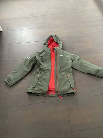 Regenjacke / Winterjacke 3 in 1 Jack Wolfskin für Mädchen