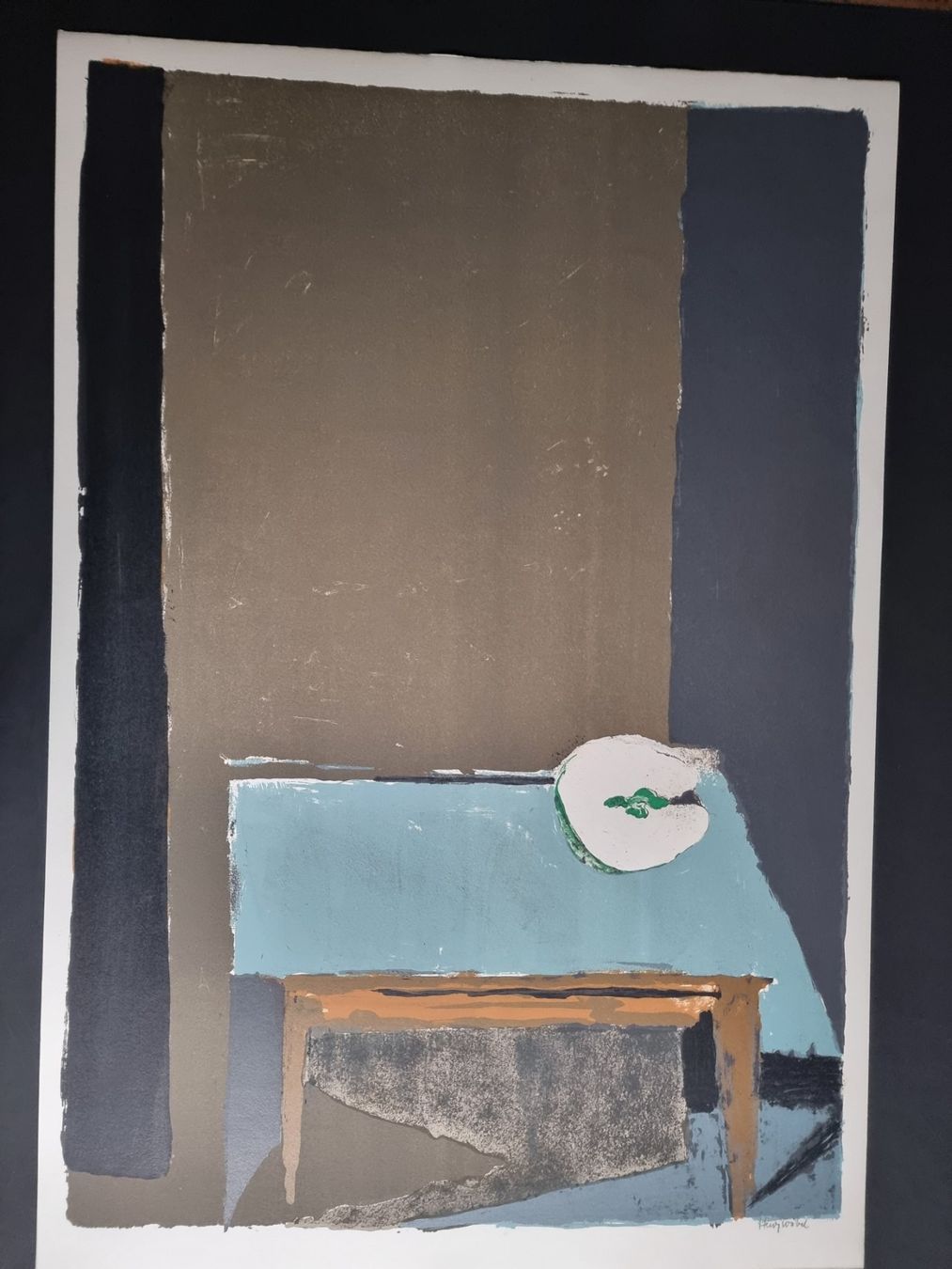 Grafiken & Lithographien: WABEL HENRY LITHOGRAPHIE STILLLEBEN SIGNIERT – Gebraucht aus Gersau von kunst-online 2