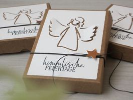 KLEINER ENGEL STANZSCHABLONE