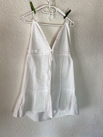 100% Baumwollkleid Rückenfrei