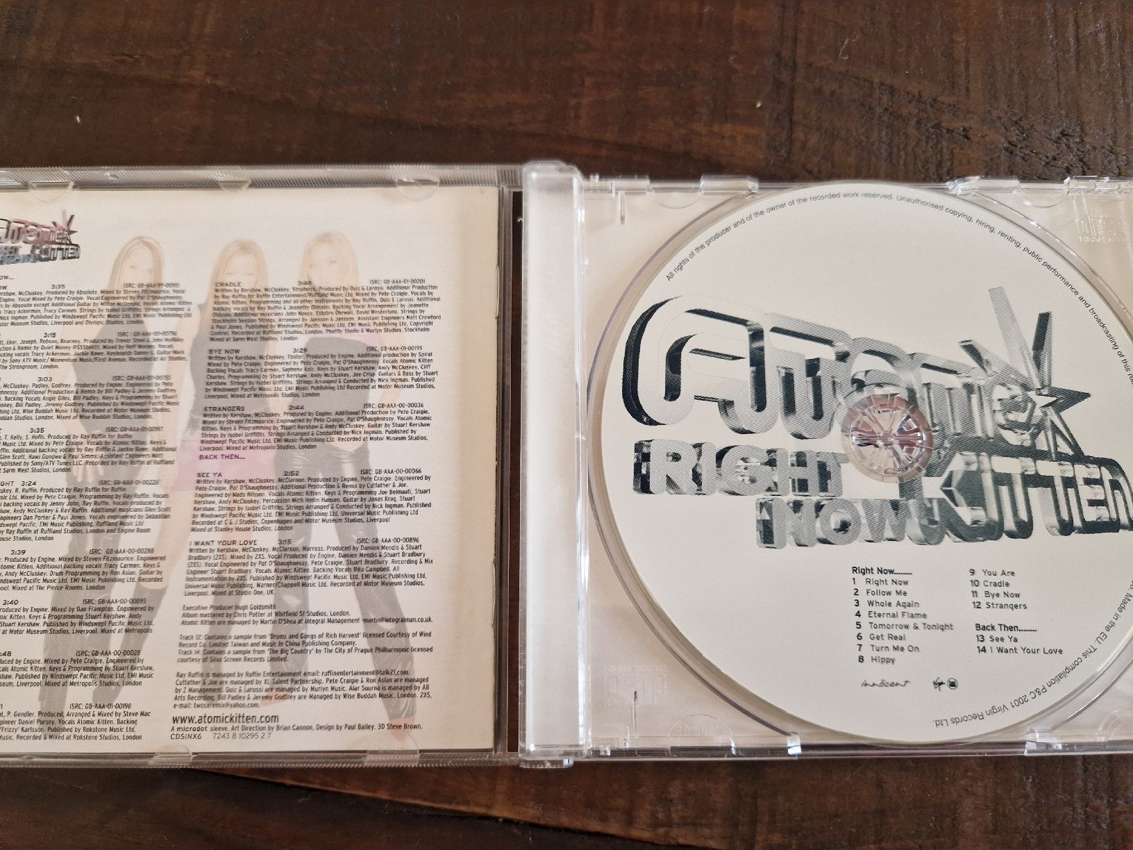 CD: Atomic Kitten - Right Now - CD - Zustand gut – Usato da Rain venduto da -LUMA- 1