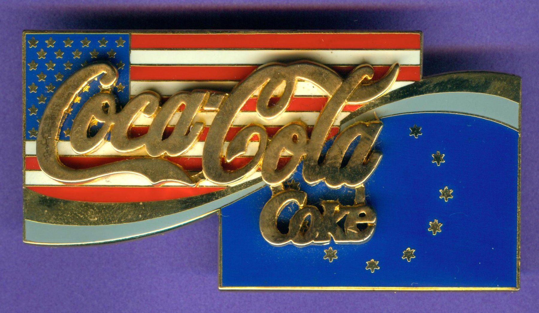 Coca-Cola Placchette & Badge: Coca Cola EUROPA – Usato da Winterthur venduto da Sammleroase