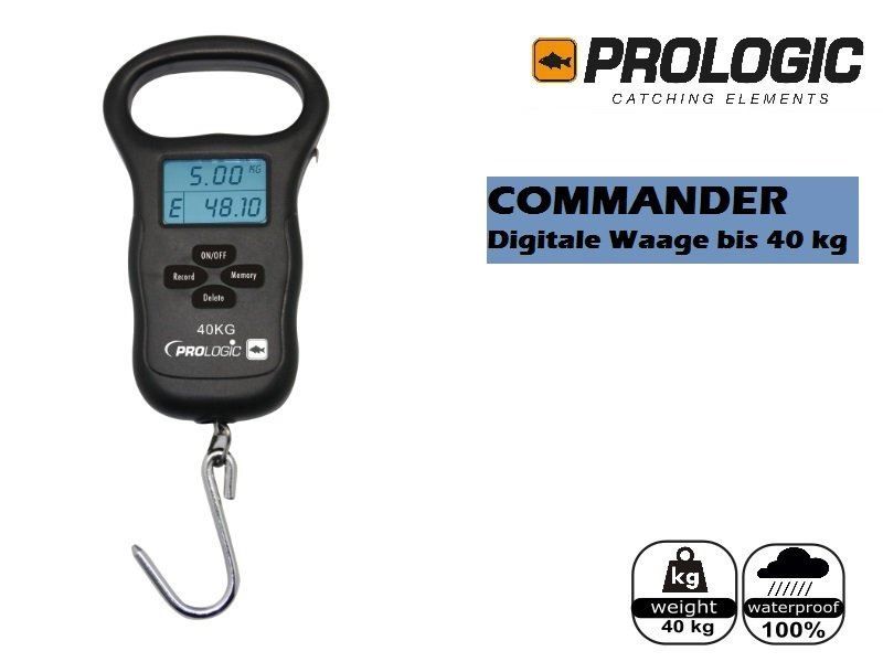 Angelruten: Digitalwaage Prologic Commander – Neu und originalverpackt aus Kreuzlingen von wirgehenfischen