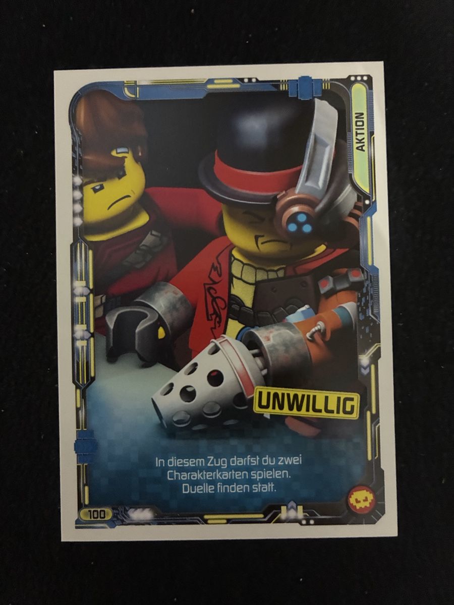 Carte collezionabili: Carte LEGO Unwillig Aktion 100 – Nuovo (secondo la descrizione) da Taverne venduto da nad02026